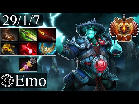 IG.Emo - Storm Spirit | Midlane Gameplay Dota 2 Patch 7.34b