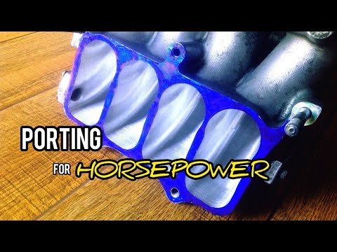 H22a Intake Manifold Porting Tech by SRDmotorsports