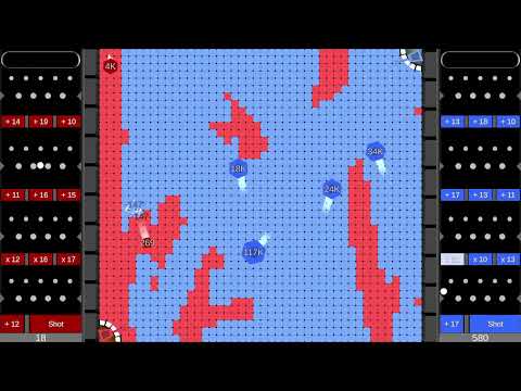 Multiply or Release X Territory War #29 - 2 Player Marble Race in Unity
