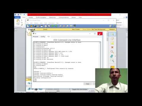 8.3.3.6Lab-Configuracion-Configuring Basic Single-Area OSPFv3  - ILM