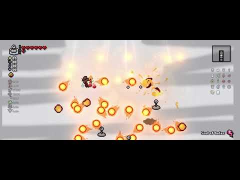 Isaac Rebirth - Bethany goes ham with sprinklers against ultra greed.