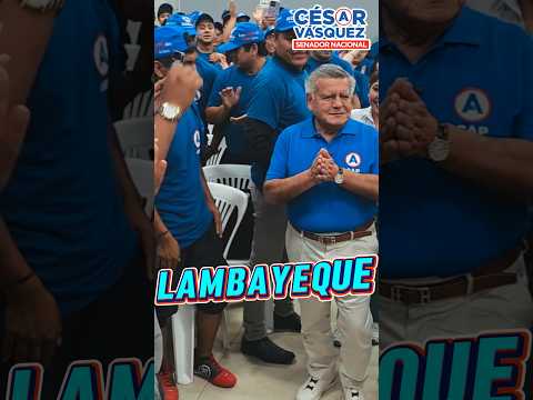 Cierre de campaña en Lambayeque