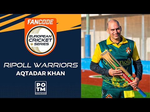 POTM: A.Khan - Group B Qualifier 2 RAS vs RIW Highlights FanCode ECS Spain, Barcelona 2022 ECS22.793