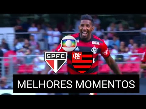 São Paulo 2 x 2 Flamengo Globo HD - Melhores Momentos & Gols