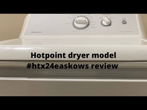 3rd YouTube video about are hotpoint dryers any good