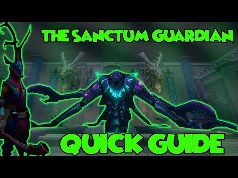 temple of Aminishi - The sanctum guardian - quick guide