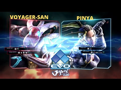 EVO Japan 2020 | VOYAGER-SAN ( YOSHIMITSU ) vs PINYA ( MASTER RAVEN ) | Tekken 7