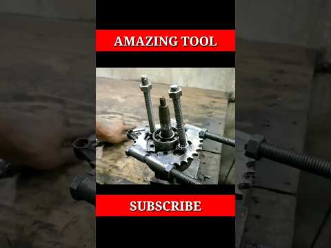 How to Remove bearing from bike crank shaft #tool #tools #tooltips #shorts #shortsfeed #ytshorts
