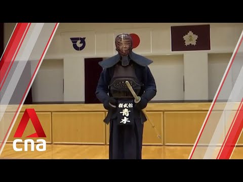 Japan's kendo grand master gears up for Olympic torch relay