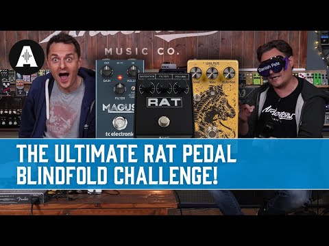 The Ultimate RAT Pedal Blindfold Challenge - 7 Pedals - £40 - £200 Shootout!