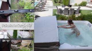 The Spa Cover Roller