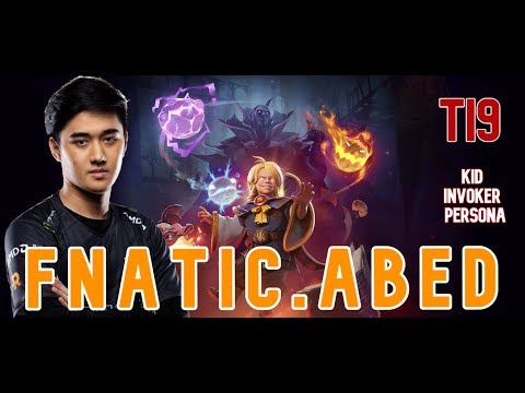Fnatic.Abed KID Invoker Persona Beautiful Play
