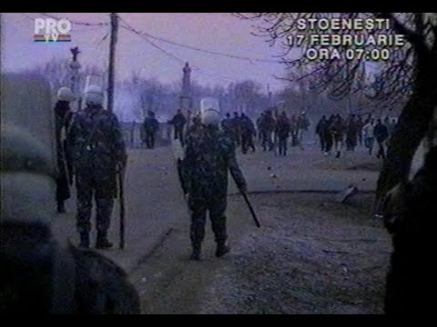 Mineriada din Februarie 1999  --  (( Stoenesti ))