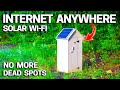 How To Get Wifi In The Woods DIY Solar Internet Station