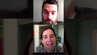 Cobie Smulders sang Robin&#39;s &#39;Let&#39;s Go To The Mall&#39; from &#39;HIMYM&#39; in a livestream with Jake Johnson