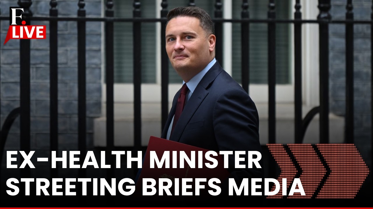 Streeting LIVE: UK's Streeting To Give Speech Days After Quitting As Health Minister
