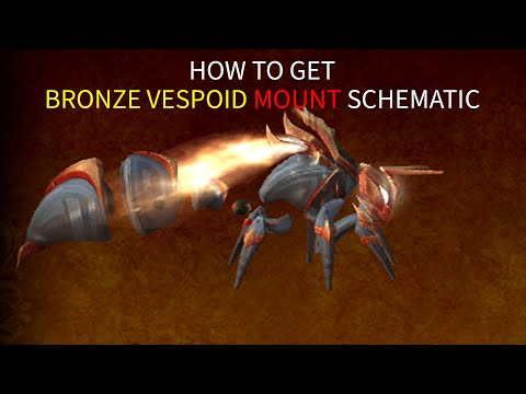 How To Get Bronzewing Vespoid Mount Schematic - WOW