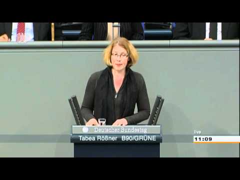 Bundestagsrede von Tabea Rößner (Grüne) zur Forschungsagenda Demografie