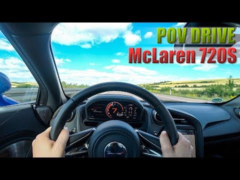 2018 McLaren 720S German Autobahn POV DAY Drive ///Lets Drive///