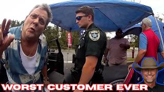 Entitled Male Karen Calls 911, Then Gets Arrested Instead