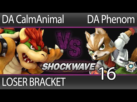 SW16 Smash 4 - DA CalmAnimal (Bowser) vs DA Phenom (Fox) - Losers Bracket