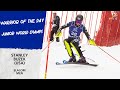 Stanley Buzek (USA) - Warrior of the day in the men's slalom at the Junior WSC 2024|
