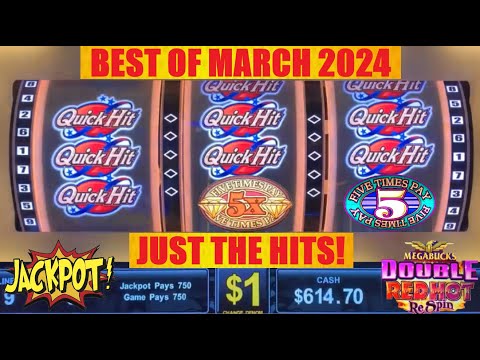 NOTHING BUT WINS! JACKPOTS! LINE HITS! BONUSES! Best of March 2024!