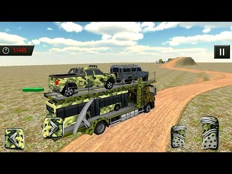 OffRoad US Army Transport Truck Simulator 2017 #2 |MAR Games|