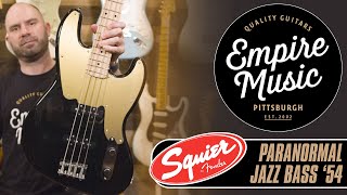 Video thumbnail for Squier Paranormal Jazz Bass ’54 (2021) - EMPIRE MUSIC by Empire Music