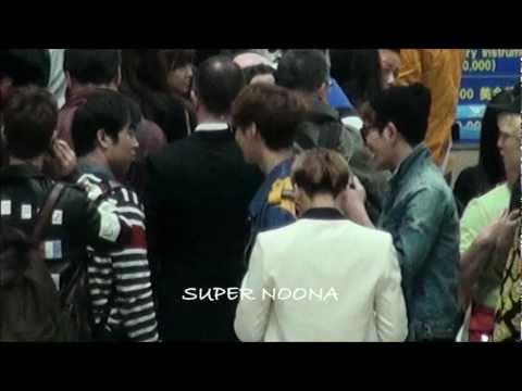 130308 SHINee OnTae (2) at Incheon international airport