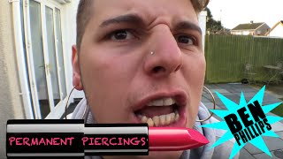 Ben Phillips | Permanent Piercings PRANK! - watch me have the OP!
