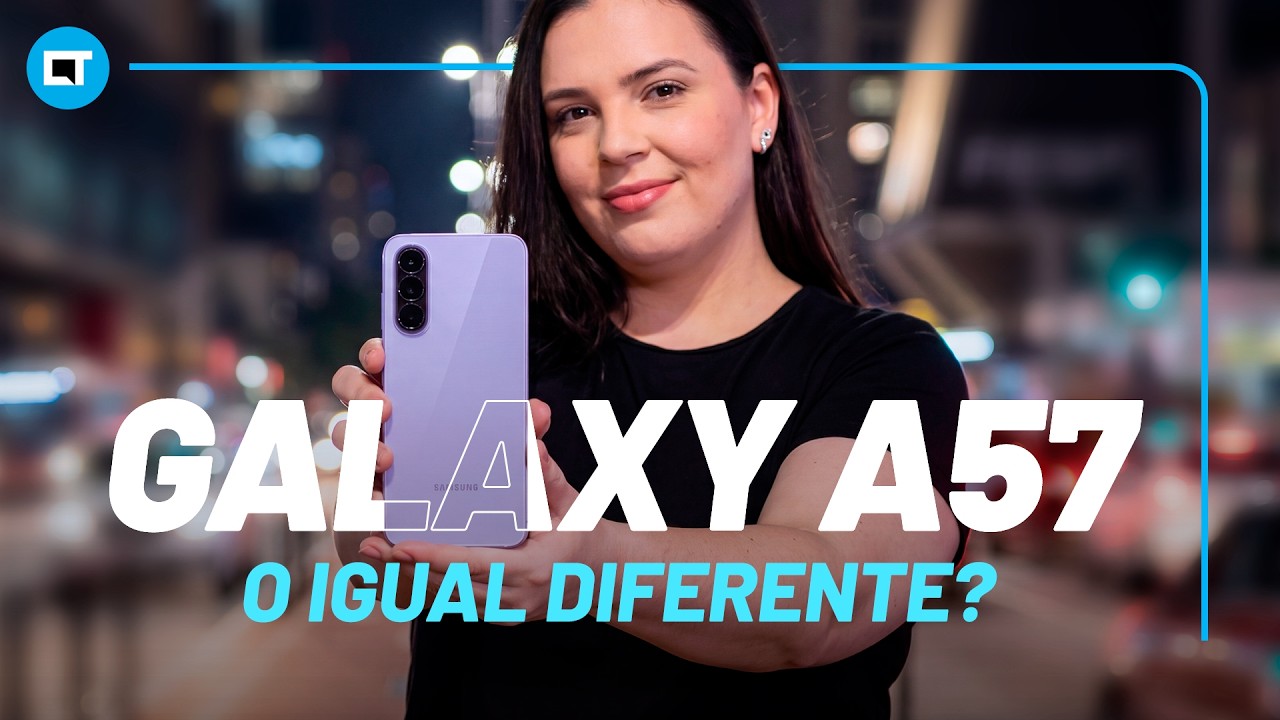 Samsung Galaxy A57: excelente e praticamente igual a seu antecessor [ANÁLISE/REVIEW]
