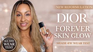 Dior Forever Skin Glow Foundation Review & Wear Test | New Reformulation Shade 4W