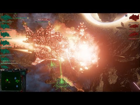 Ork Pirates (Evil Sunz) vs Ork Pirates! Rank 13 - Battlefleet Gothic Armada