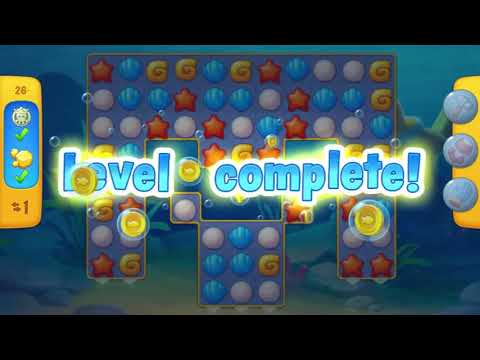 FISHDOM 🐠 Shipwrecked! Special 🐟 Level 21 - 30 🐡