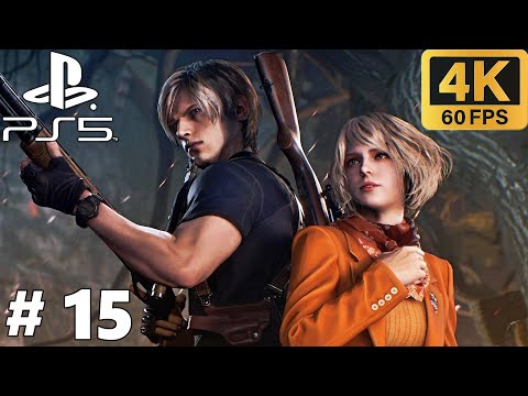 RESIDENT EVIL 4 REMAKE Gameplay Walkthrough (Part 15) FULL GAME [4K 60FPS PS5] - No Commentary
