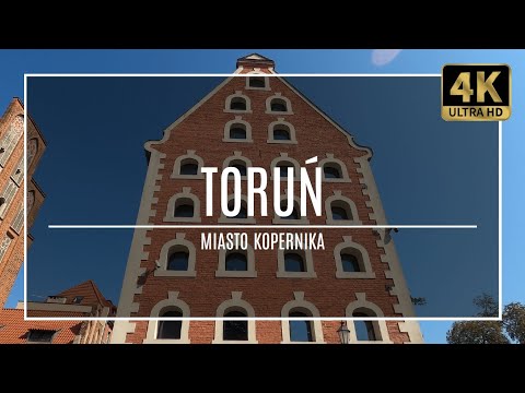 TORUŃ [4K]  - Nieziemskie miasto Kopernika … w dwa dni (street walk + dron)