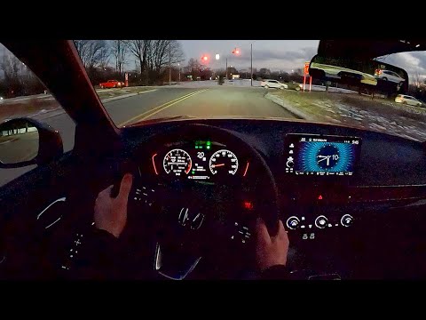 2022 Honda Civic Si - POV Night Drive (Binaural Audio)