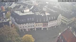 St. Peter und Paul Richtung Süden - Bechemer Straße - Steinhausgasse - Untere Oberstraße live webcam