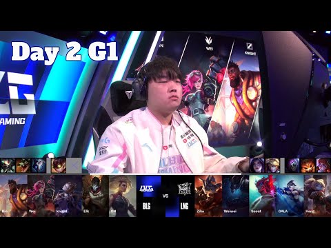 BLG vs LNG | Day 2 LoL Worlds 2024 Swiss Stage | Bilibili Gaming vs LNG Gaming full