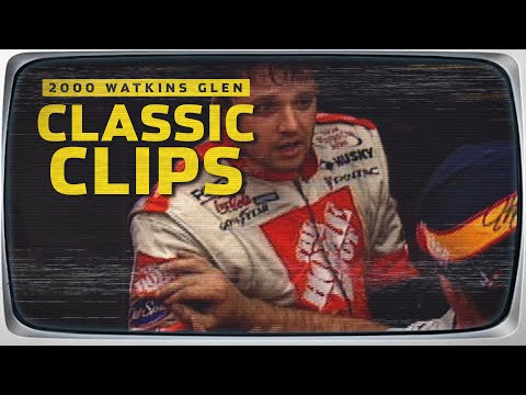 Tony Stewart and Jeff Gordon heated conversation after racing at The Glen.