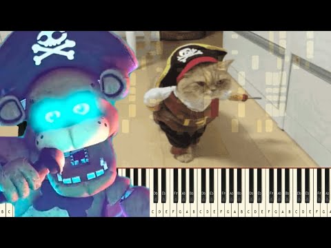 FNAF Looking for a pirate treasure in 4K - Five Nights at Freddy's