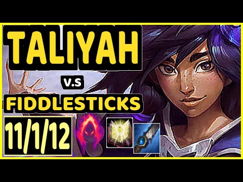BLABER (TALIYAH) vs FIDDLESTICKS - 11/1/12 KDA JUNGLE CHALLENGER GAMEPLAY - NA