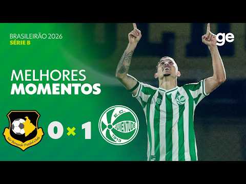 Melhores momentos de São Bernardo x Juventude-RS