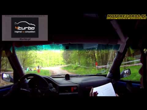 Malinowski / Sasim - Peugeot 106 - 9 Rajd Mazowiecki - onboard oes nr 3 - Ułęż