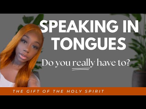 MY TESTIMONY: SPEAKING IN TONGUES