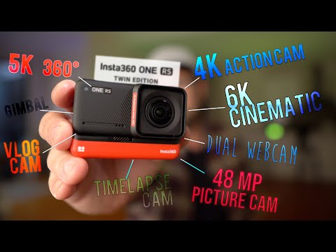 Action Camera with Tons of Features... Insta360 ONE RS