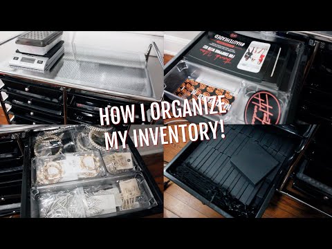 HOW I ORGANIZE MY INVENTORY FOR MY CLOTHING BUSINESS | LIFE OF AN ENTREPRENEUR EP.12