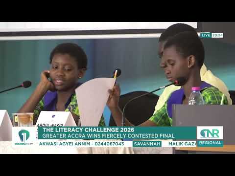 Literacy Challenge 2026: Greater Accra Crowned Champion as Sarah Otoo Wins Top Student Award! 🏆