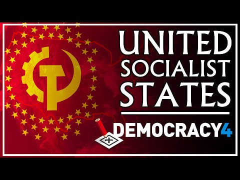 Converting America from Capitalism to Communism in Democracy 4